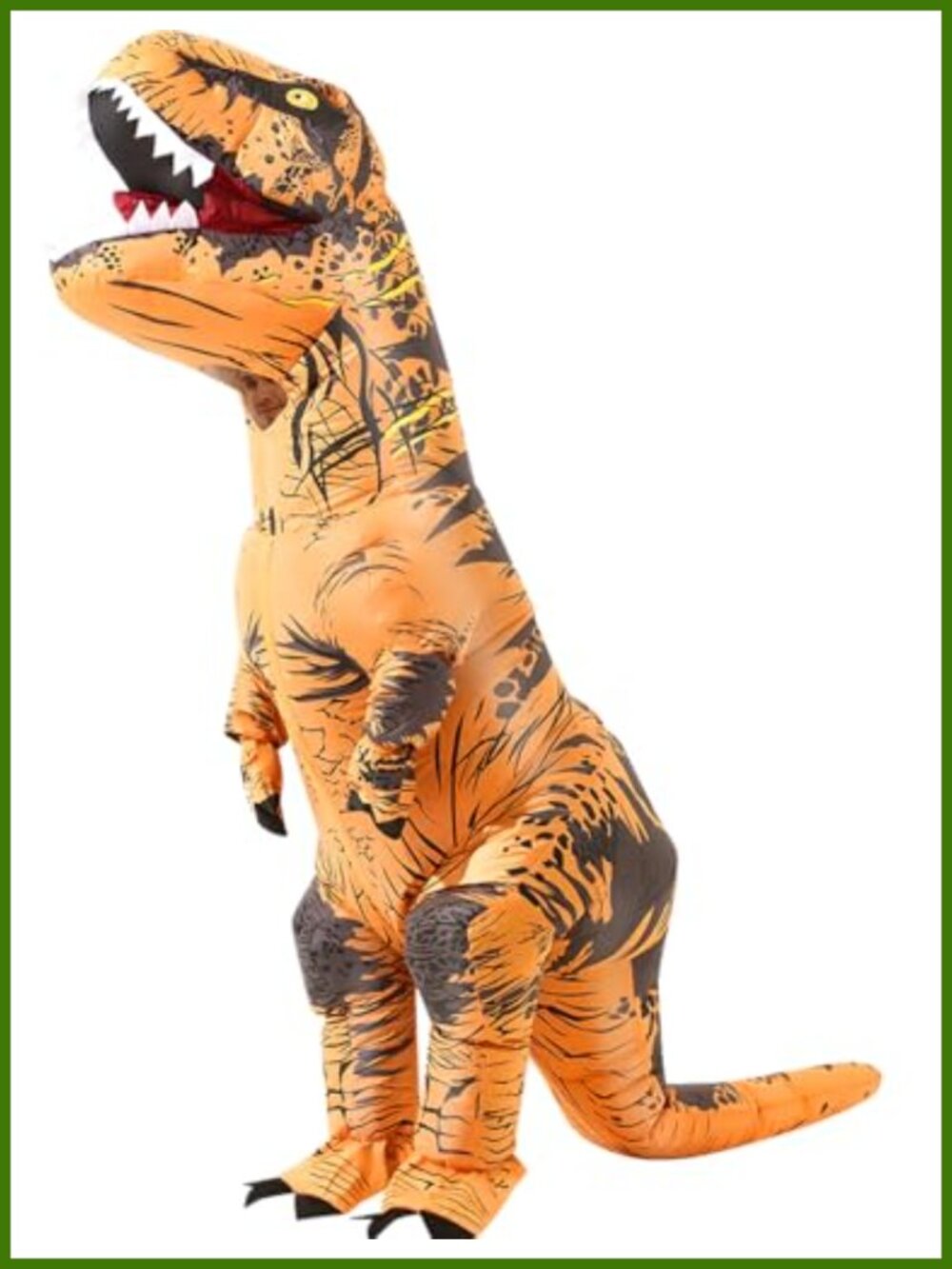 Halloween Inflatable Dinosaur Costume Adult Blow Up T-Rex Suit